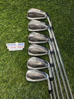 TaylorMade Qi Irons Set 5-PW NS Pro Stiff Flex GP Grip RH