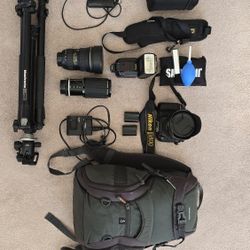 Nikon D800 Set Of Professional Photo Equipment 