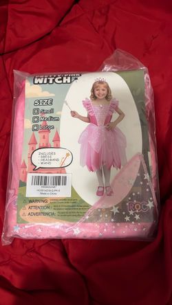 Pretty Pink Witch Costume