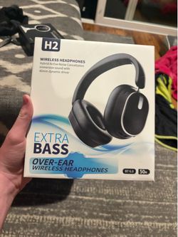 H2 Extra bass Wireless headphones :NEED GONE: