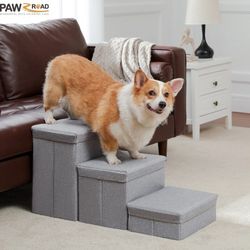 New Small Dog Cat Rabbit Stairs Storage 18"