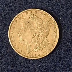 1885 Morgan Silver Dollar 
