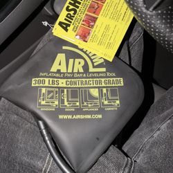 Contractor Grade AirShim Inflatable Pry Bar & Leveling Tool – Holds Up to 300 lbs