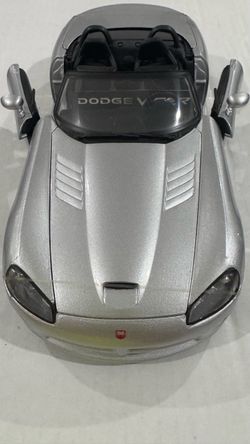 Dodge Viper Diecast Model Car Silver