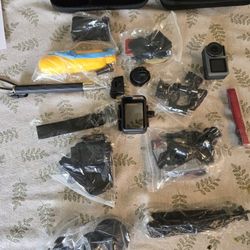 Dji Action Camera, Kit, And Extra Batteries