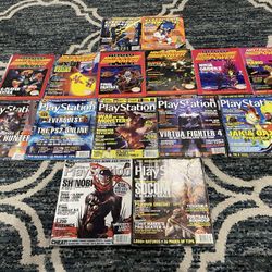 Nintendo Power ~ Electronic Gaming Monthly ~ PlayStation Magazine !!