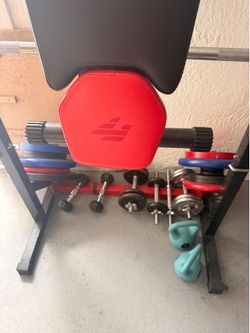 Weights and bench