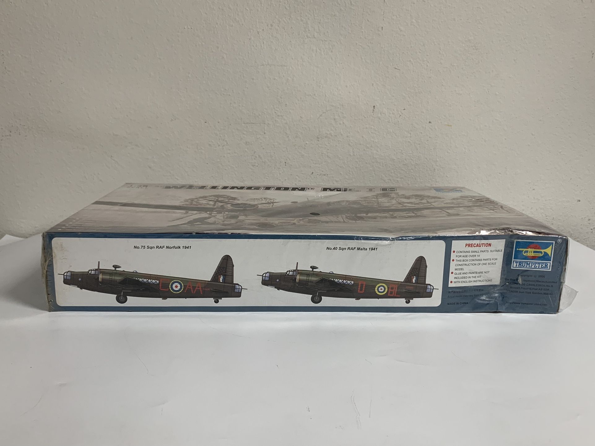 Trumpeter ~ Wellington Mk.I C ~ 1:48 Scale Model Kit #02808