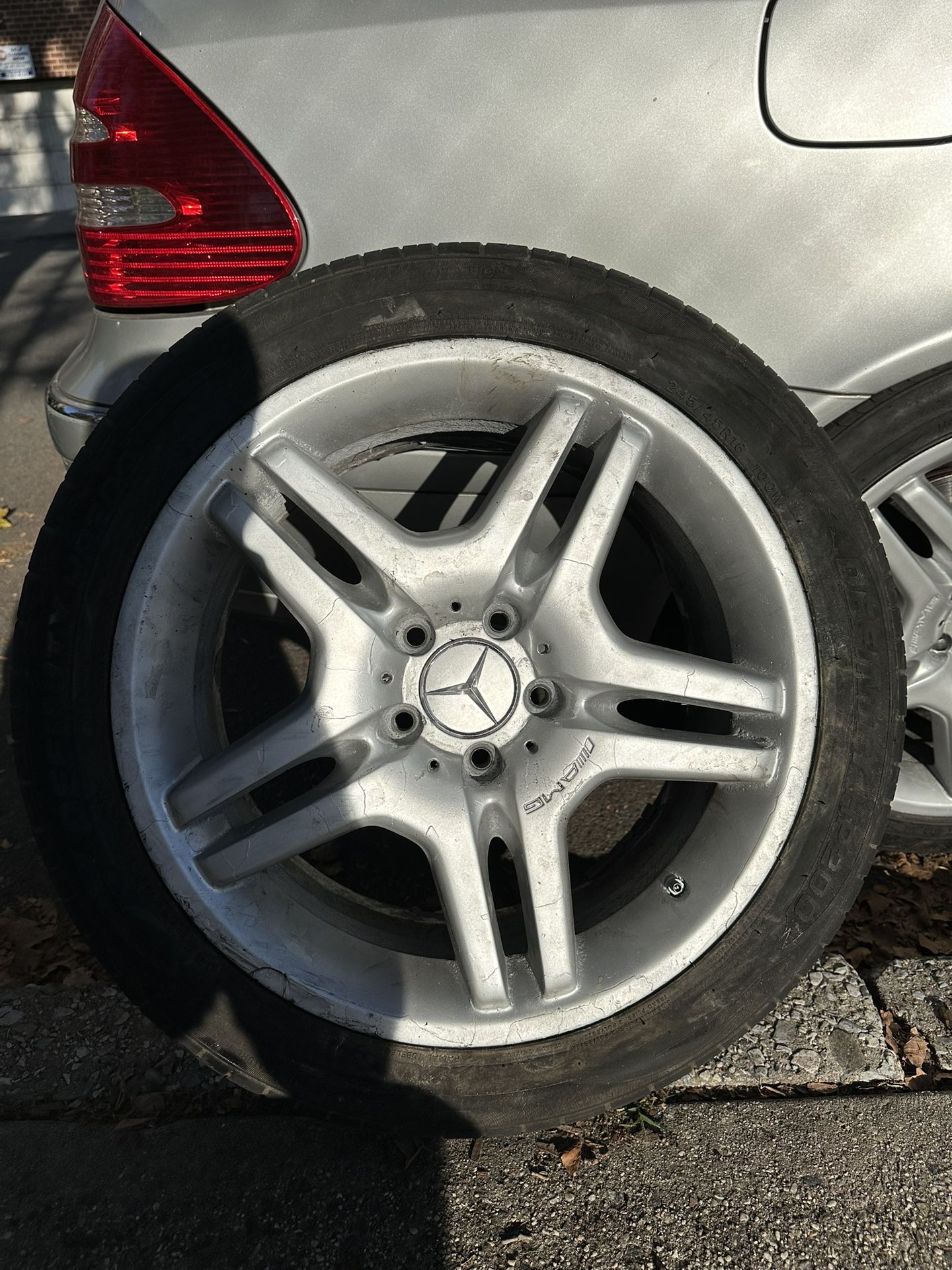 Mercedes-Benz AMG E55 Rims with Tires – Set of 4