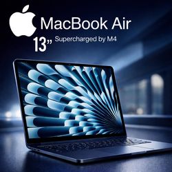 BRAND NEW MacBook Air 13” Laptop M4 -Midnight  Blue
