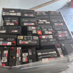 Used And New Batteries