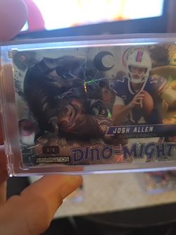 Josh Allen rare card one of one