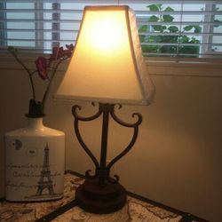 Wrought Iron Table Lamp