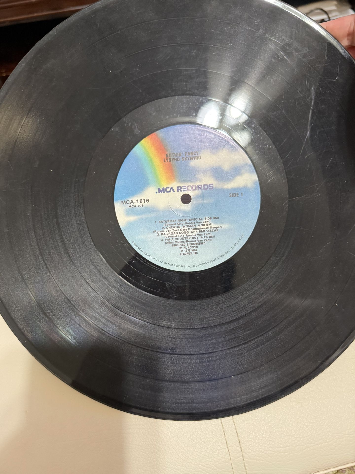 Rossington Collins Band LP Anytime, Anyplace, Anywhere 1980 MCA-5130 Vinyl No case