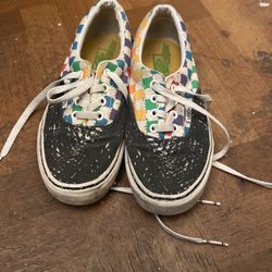 Limited Edition Crayola  Vans Women Size 6.5