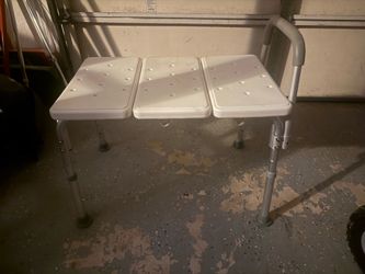 Shower bench chair