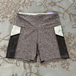 Victoria's Secret PINK Ultimate High Waist Shortie Black White Marl Size Small