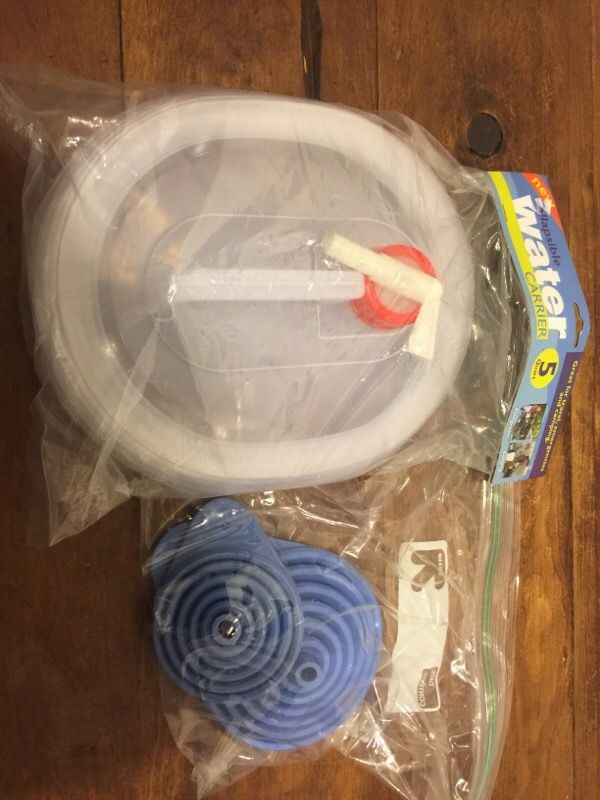 Water carrier & funnels
