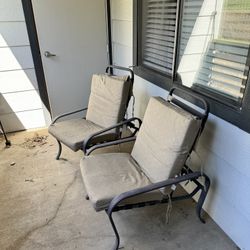 Outdoor chairs