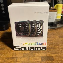 Geometric Future 140mm Reverse Flow 3-pack Argb Fans