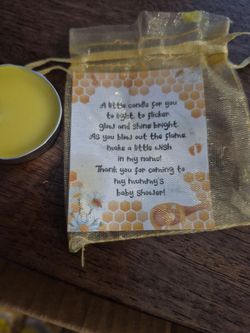 Baby shower favors