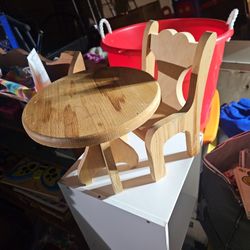 Doll Table And Chairs