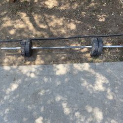 Weights With Bar 
