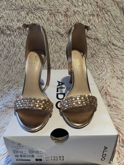 Aldo Anang ( Rose Gold ) High Heels Size 6