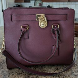 Michael Kors Hamilton tote - NEW with tags, Merlot, large size