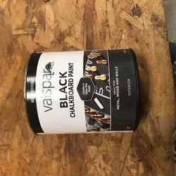 Black Chalkboard Paint