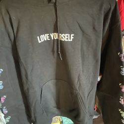 Phora X yours truly LE HTF love Yourself Size Large Hoodie