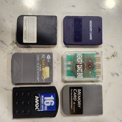 Assorted Playstation 1 Memory Cards