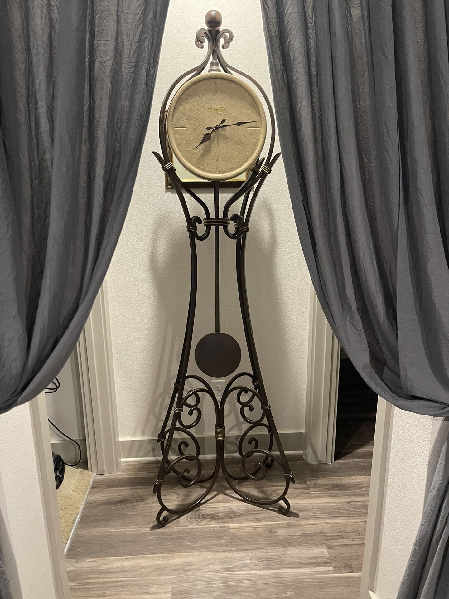 Grand Father Clock And Dresser