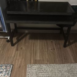 Black Plain Desk