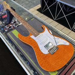 Tagima Stella DW Transparent Orange Electric Guitar NEW!