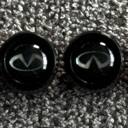 INFINITY 4 Black Valve Stem Cap Covers