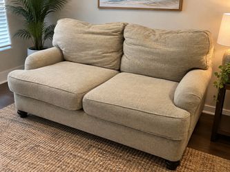 Tommy Bahama Beige Fabric Loveseat