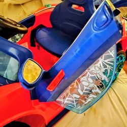 Spiderman 6v Battery Powered Ride On Blue & Red
