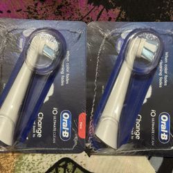 Oral-B Power Toothbrush Head iO Ultimate Clean 10$ per each; 15$ for both all Brand New Full Sealed