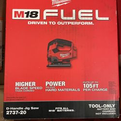 Milwaukee M18 Fuel Jigsaw   D-handle