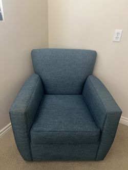 Blue swivel Chair