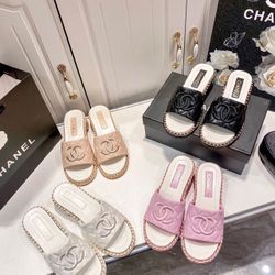 Cha*nel  Slippers