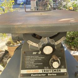 Vintage SEARS / CRAFTSMAN 20” SCROLL SAW