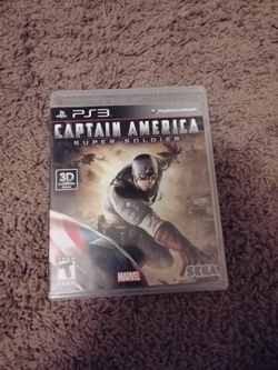 Captain America Super Soldier PS3 Game