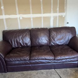 Leather Couch