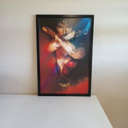 Wonder Woman Framed Poster