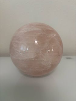 Rose Quartz Crystal Sphere