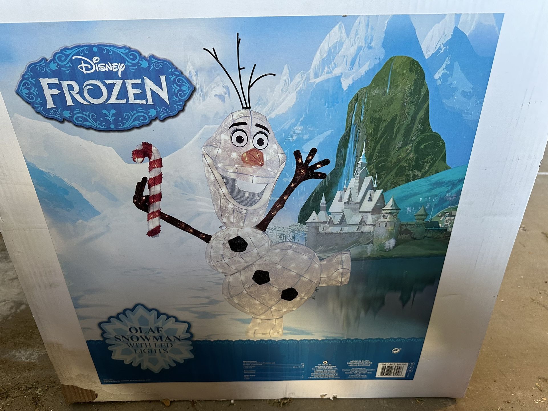 Frozen OLAF Christmas decoration outdoor