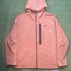 Nike Washed Tech Fleece  Mineral Clay Taupe Haze hoodie