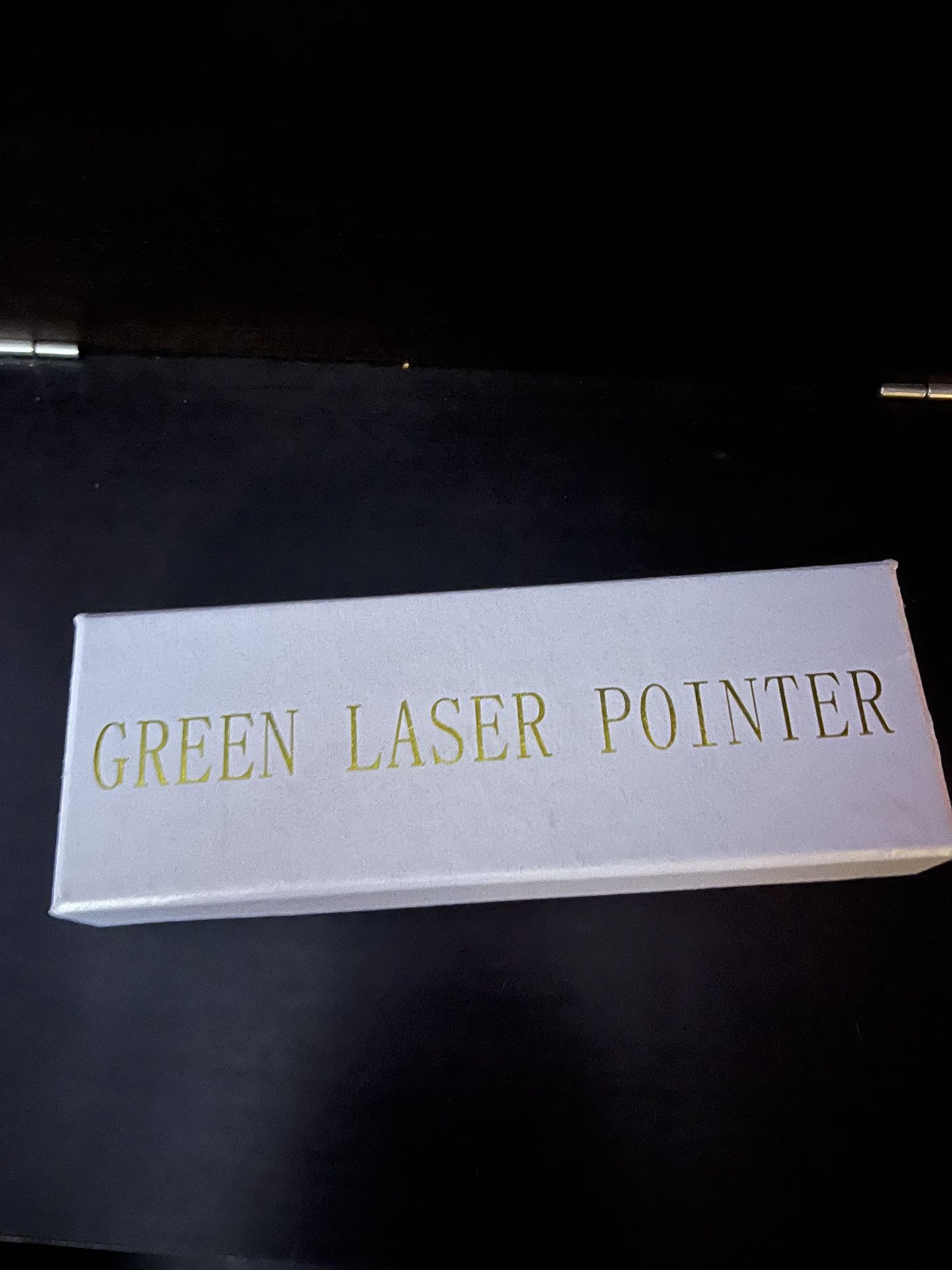 green laser pointer (has different modes